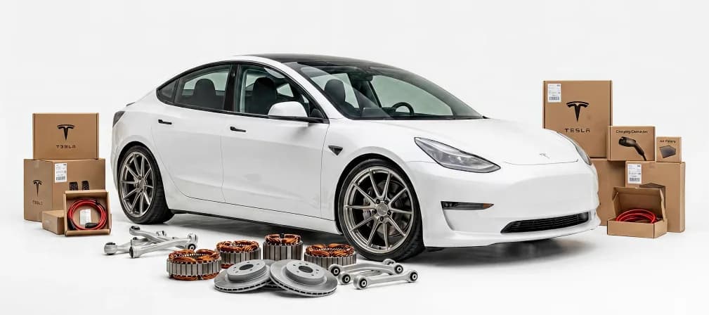 Запчастини до Tesla Model 3
