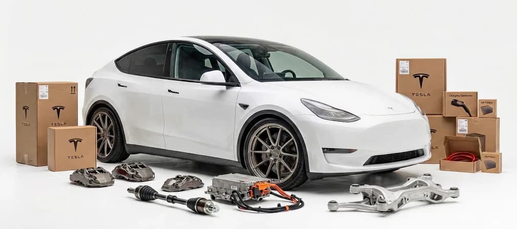 Запчастини до Tesla Model Y